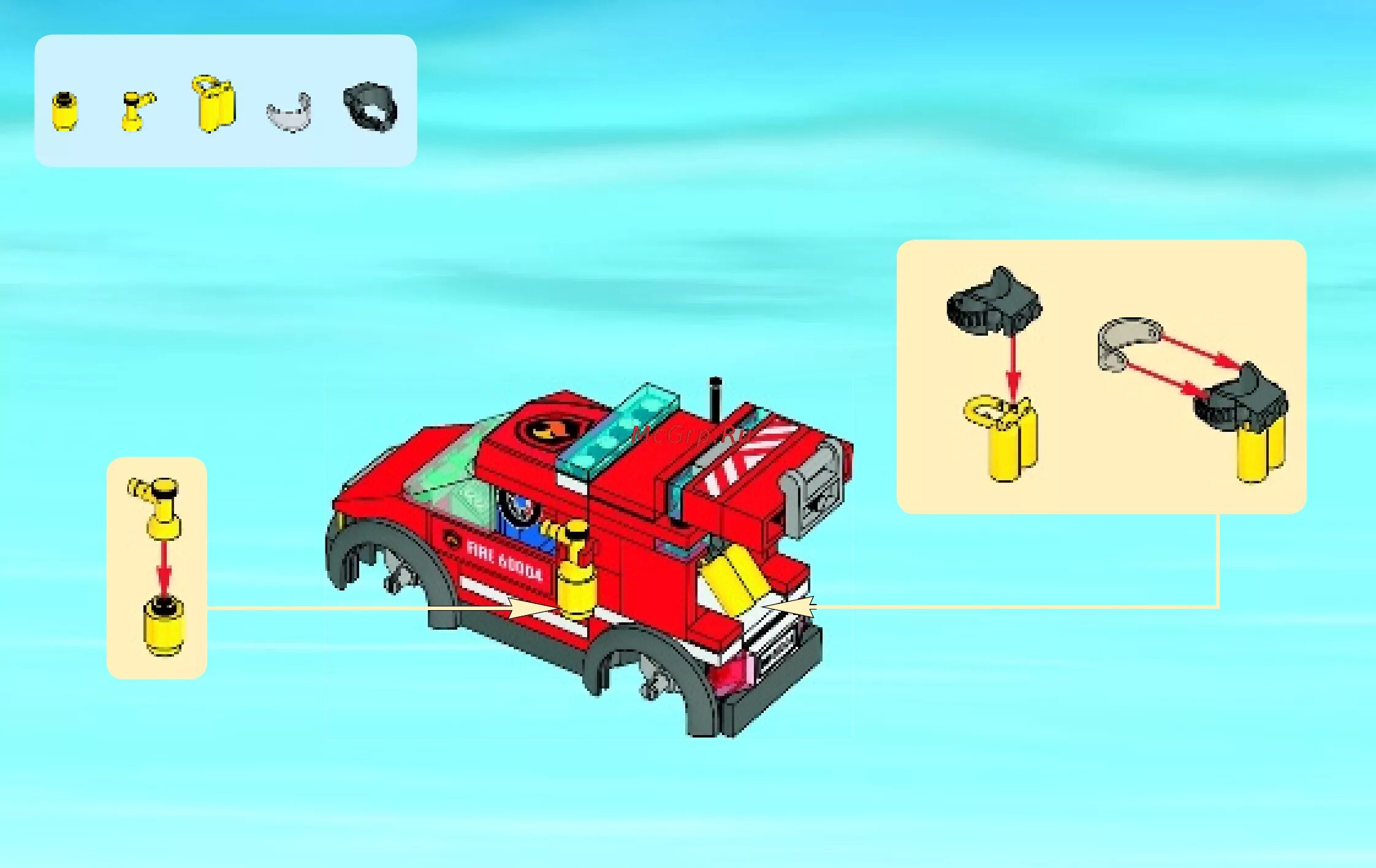 Лего пожарная станция инструкция по сборке Voir l'instruction LEGO ® 60110 Fire Station Instructions et catalogues LEGO b