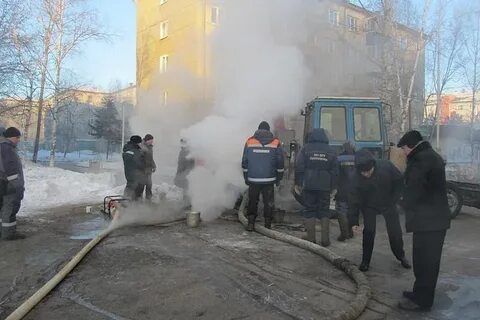 Новости аварии теплотрасс