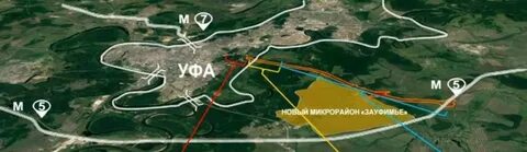 Восточный выезд на карте
