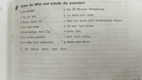 Ich schreib