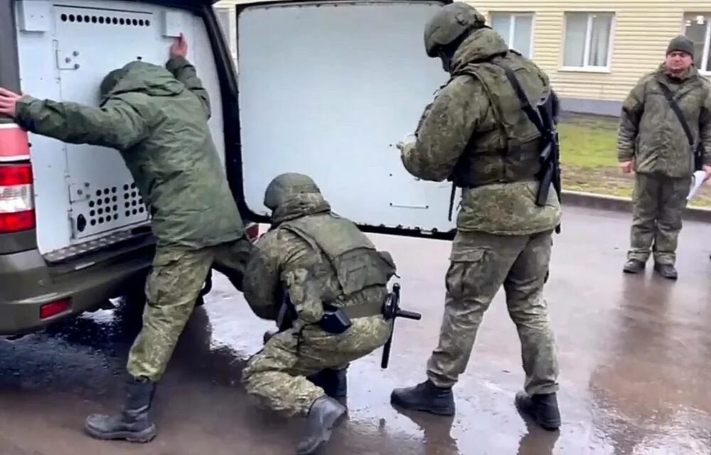 Аресты мобилизованных. Аресты мобилизованных