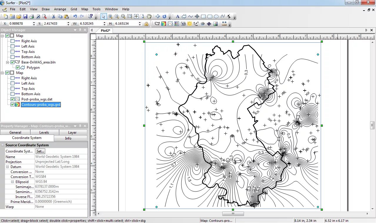 Map format
