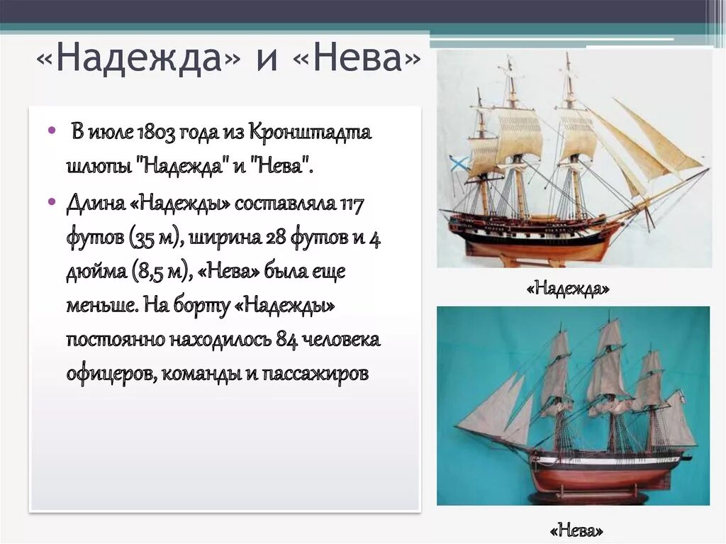 Первая российская кругосветная. Экспедиция Крузенштерна и Лисянского корабли.