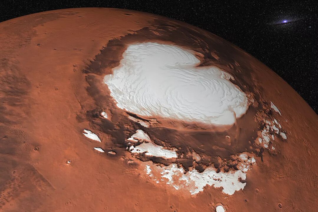 Большой поверхности а также. Северная Полярная шапка Марса. Южная Полярная шапка Марса. Гидросфера Марса. Королев кратер Марс.