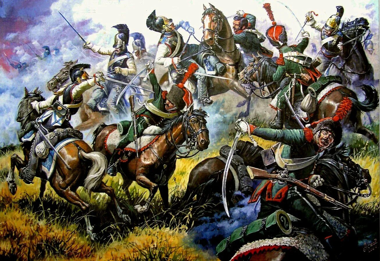 Битва атака. Французские кирасиры 1812. атака кирасир 1812. конные егеря наполеона 1812. кирасиры наполеона 1812.