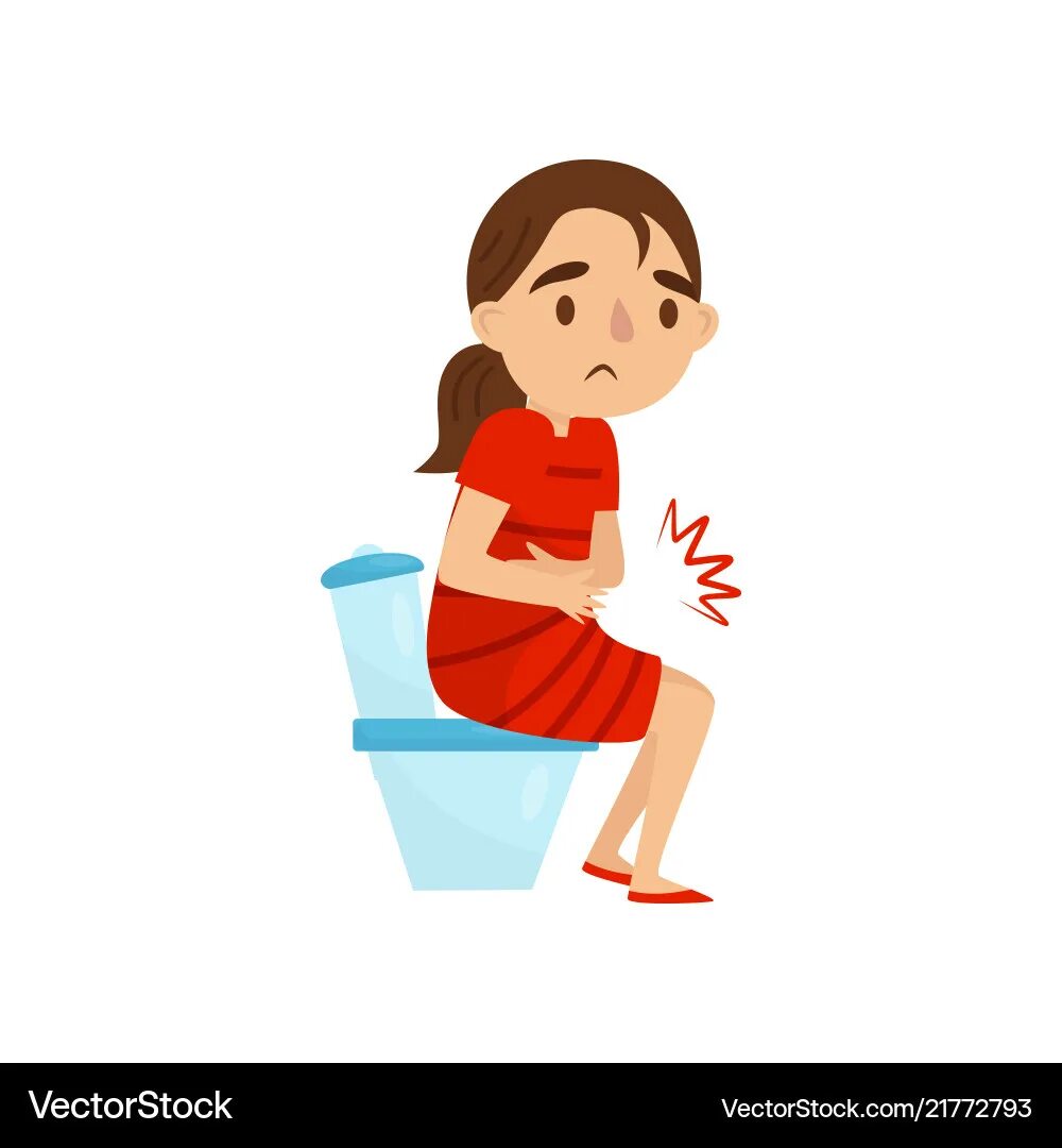 Has diarrhea animation