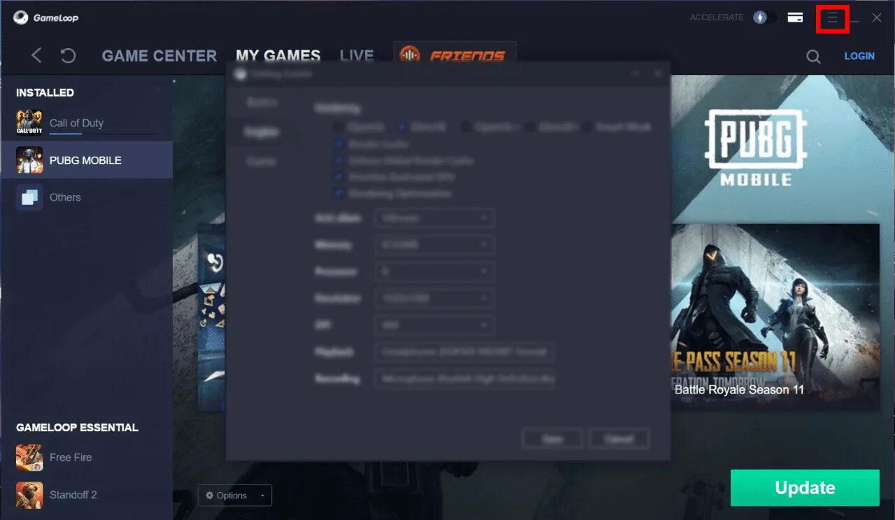 ПУБГ мобайл GAMELOOP. PUBG mobile движок. Настройка GAMELOOP для PUBG mobile. PUBG mobile на ПК Tencent.