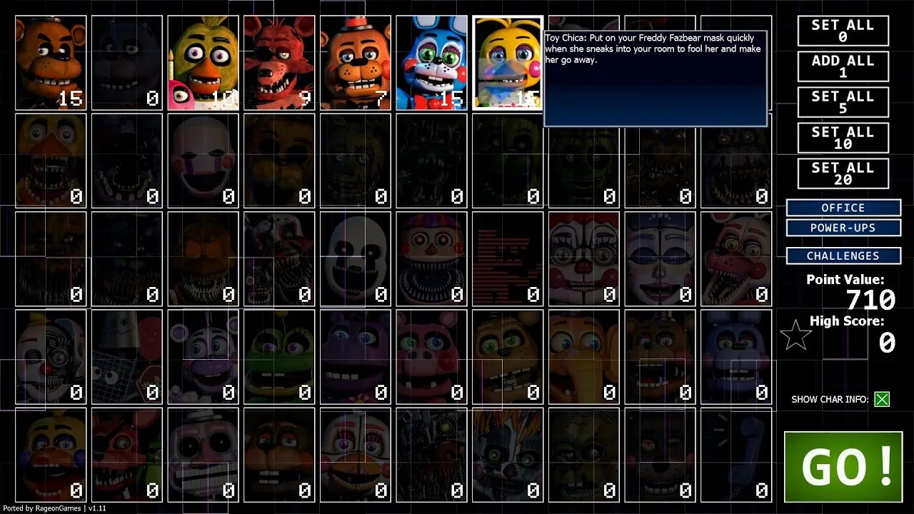 Андроид fnaf 7. Фредди ультимейт кастом Найт. Ultimate Custom Night меню. Билды Ultimate Custom Night. Карта FNAF Ultimate Custom Night.