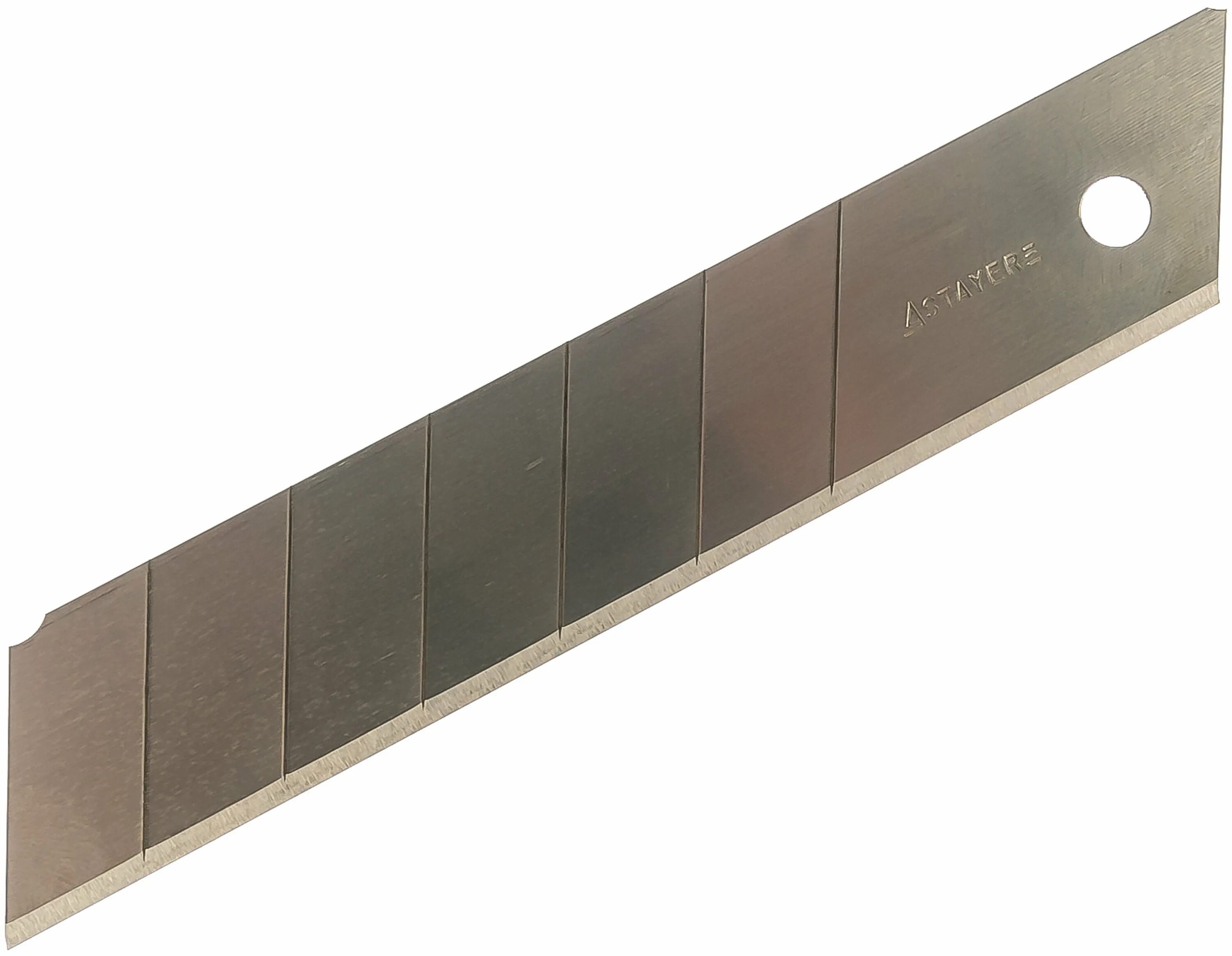 лезвия, с-25 25мм, 7 сегментов (уп. лезвия 25 мм. нож строительный hesler 25 мм. лезвия 25мм запасные (10шт) бибер 50225. лезвия для малярного ножа 25 мм.