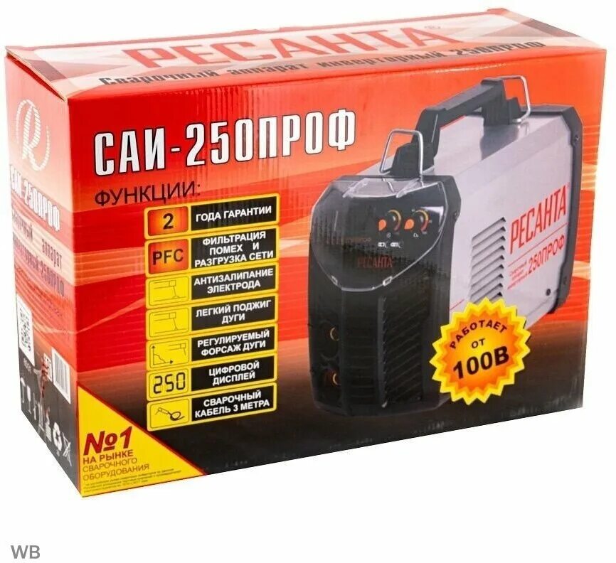 Инвертор саи 250 проф ресанта. Ресанта 250 проф.