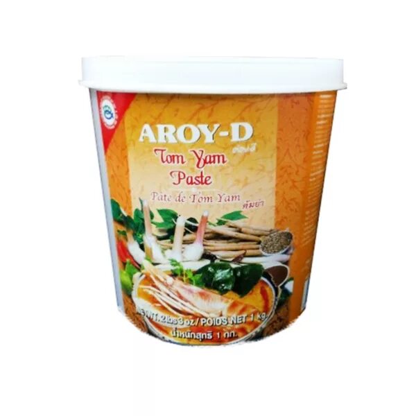 Паста том ям Aroy-d, 1 кг. Паста том Yam кисло-сладкая Aroy-d 400г / Тайланд. Aroy-d паста Tom Yum (проф.уп) 1кг(12). Паста том ям 1 кг Aroy-d специи. Кис паста