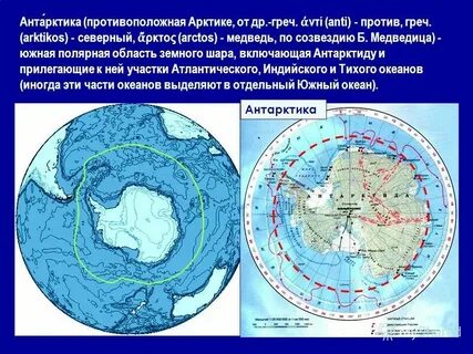 арктика и антарктика в чем разница