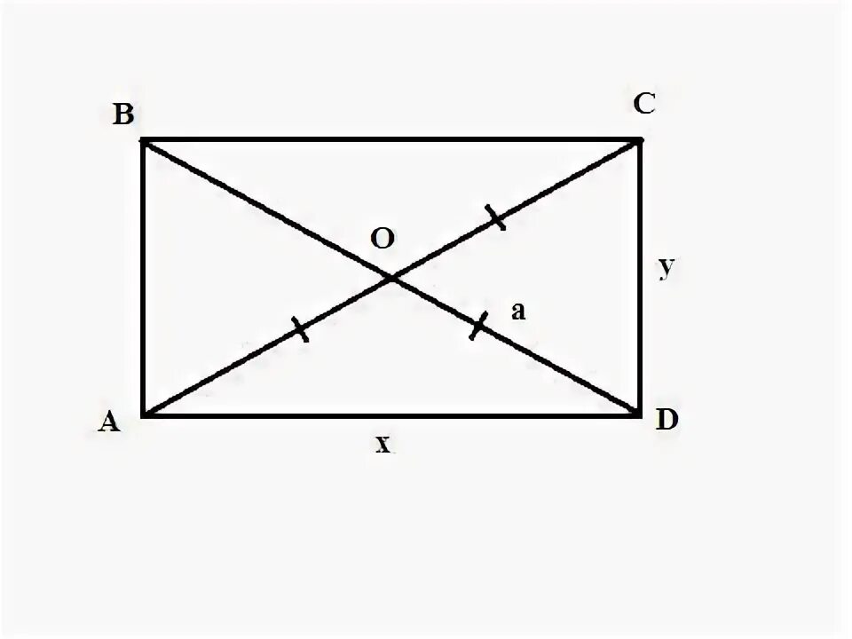 Все углы прямоугольника равны верно или неверно. Диагонали прямоугольника точкой пересечения делятся пополам.