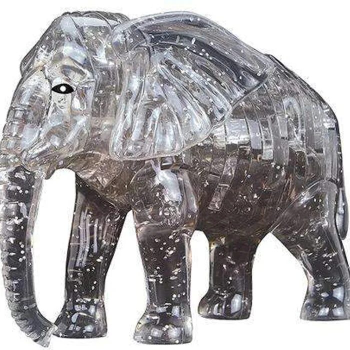 Пазлы элефант. Пазл 3d "слон". Кристальный 3д пазл слон. Кристал пазл 3 д слон инструкция 41 д. Три д пазл слон.
