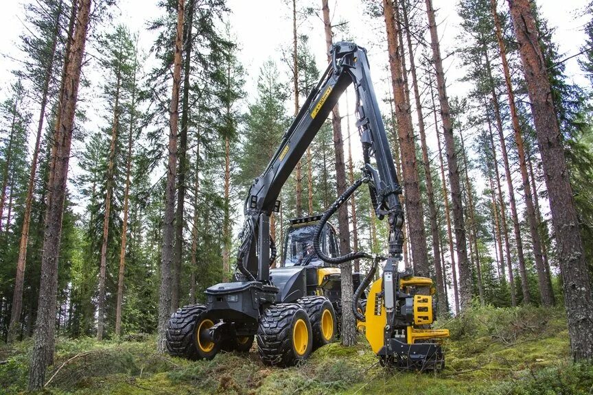 Харвестер Вольво. 931.9 Харвестер. Форвардер 1055c. Дерево за Лесозаготовительная техника Ponsse. Сплошные выборочные рубки