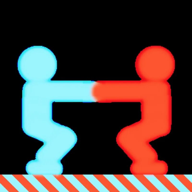 Игра два человечка красный и синий. Игра на двоих человечки. игра про двух человечков. борьба двоих. игра борцы на двоих.