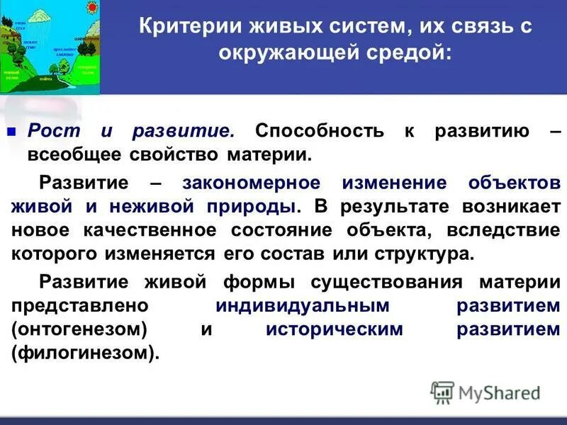 Критерии живой материи. Критерии живых систем. Развитие всеобщее свойство материи представлено. Критерии живого в биологии. Информация появляется в результате