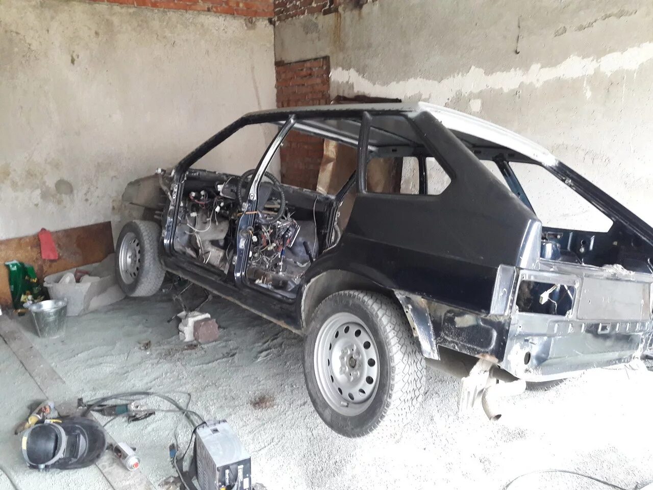 Примерка подкрылка Ваз 2114 - Lada 2114, 2 л, 2006 года кузовной ремонт DRIVE2