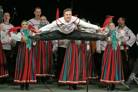 Русский народный костюм выступление