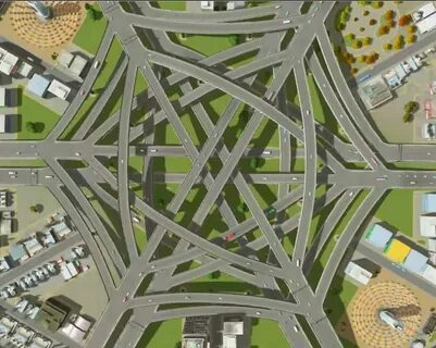 Перекресток 6 дорог