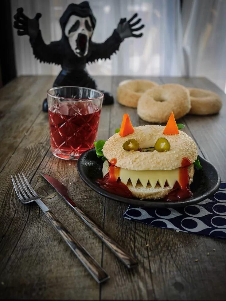 Halloween menu