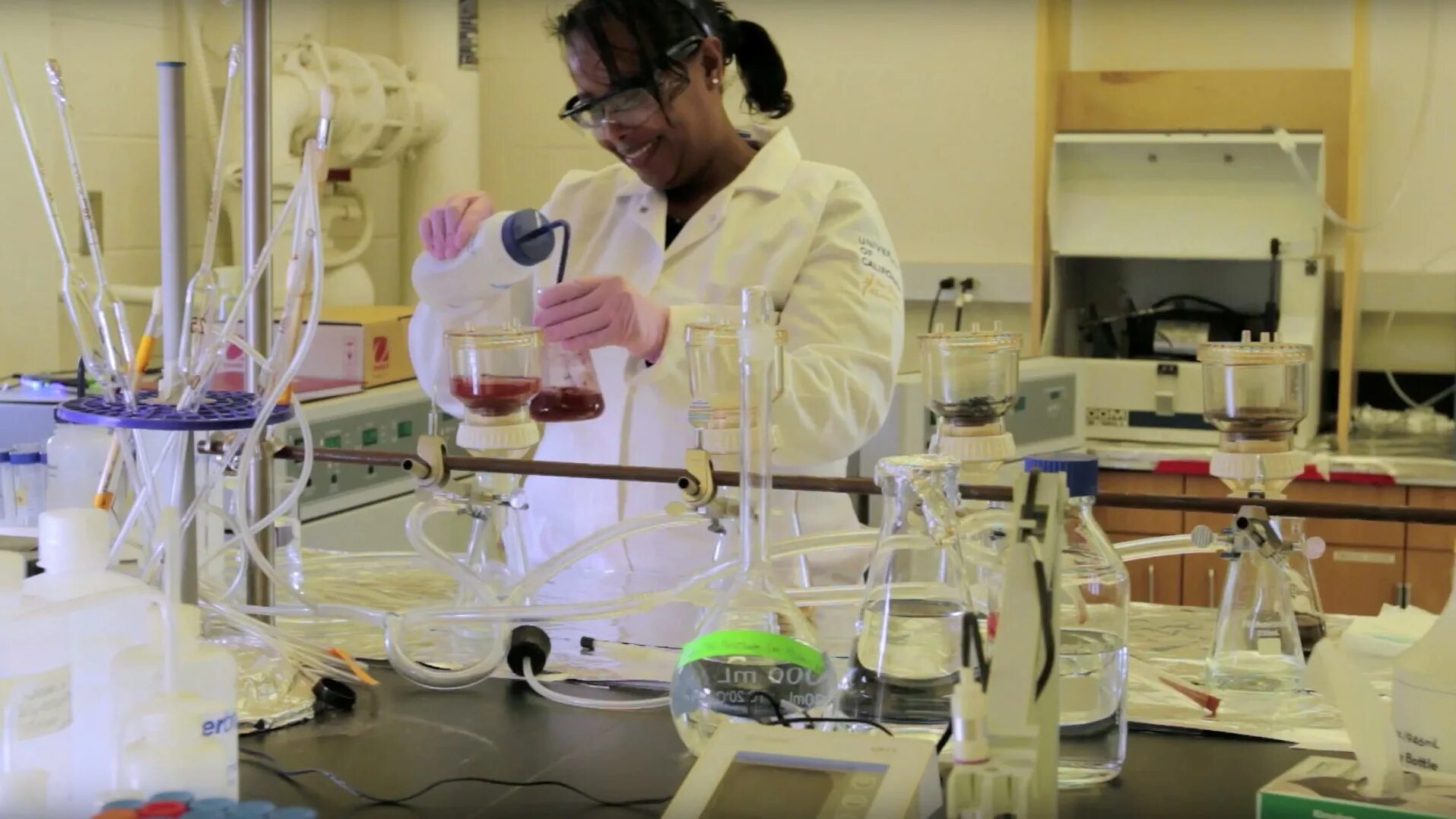 From the science. Biochemical laboratory. soil scientist. biogeochemistry. soils in science articles.