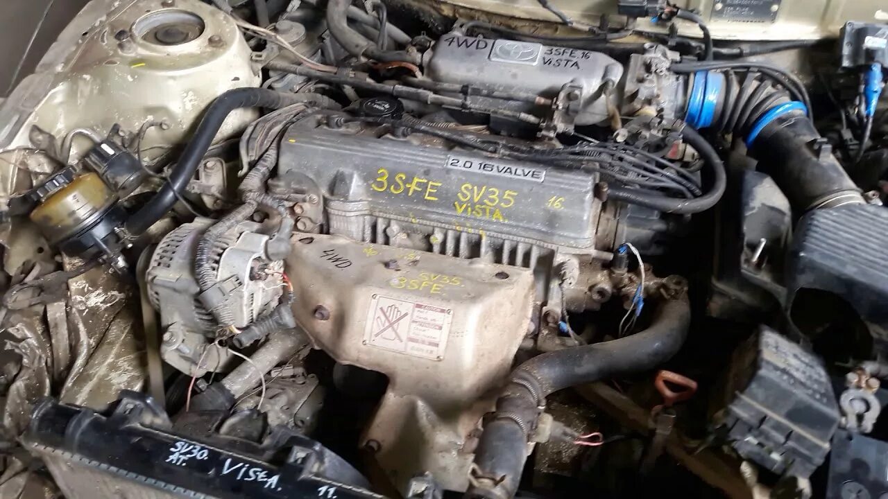Тойота Виста двигатель 4s. Toyota Vista sv35. 4s Fe двигатель на Тойота Виста. 3sfe Toyota. Двигатель 3 эс