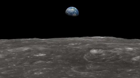 Earth rising