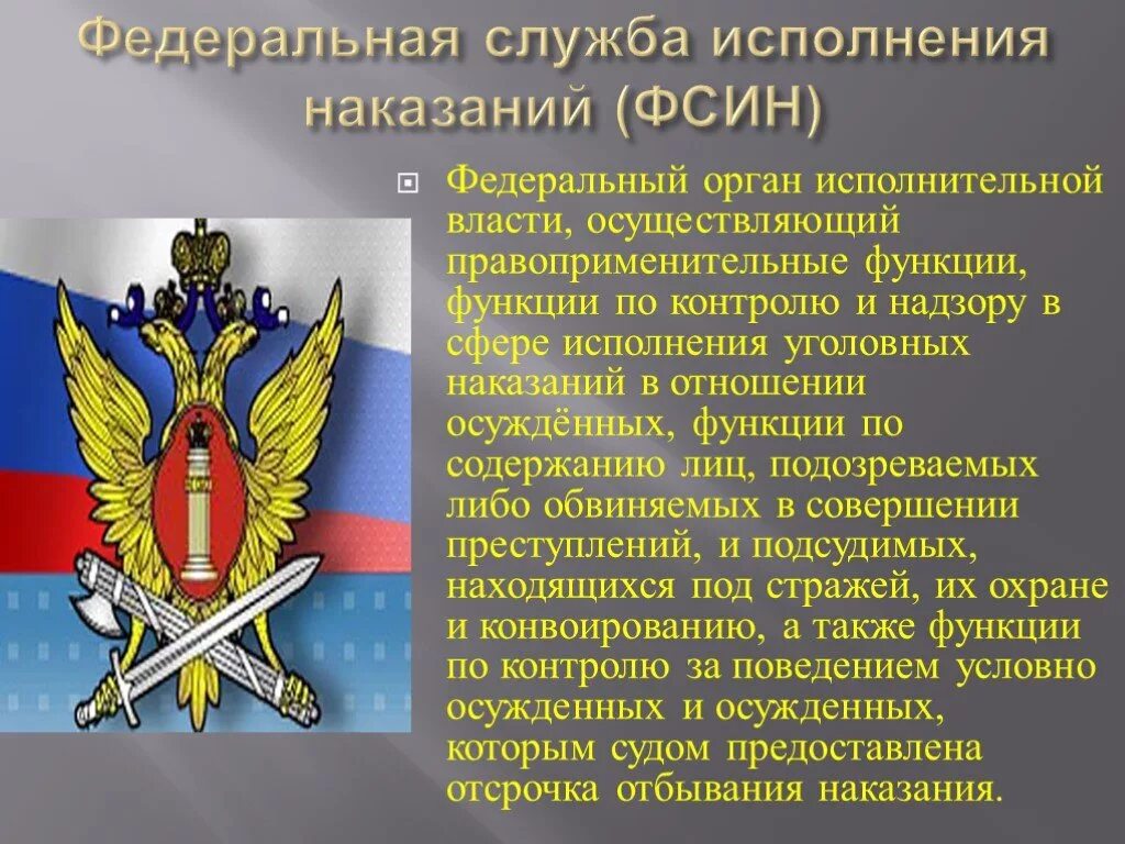 Фсин исполнение наказания. Федеральная служба исполнения наказаний. Федеральный орган УИС это. ФСИН. Служба ФСИН.