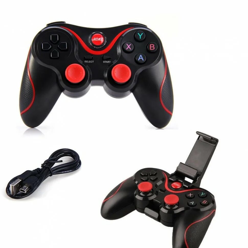 Геймпад NoBrand Controller-X3 для Android/iOS, черный купить по выгодной цене в