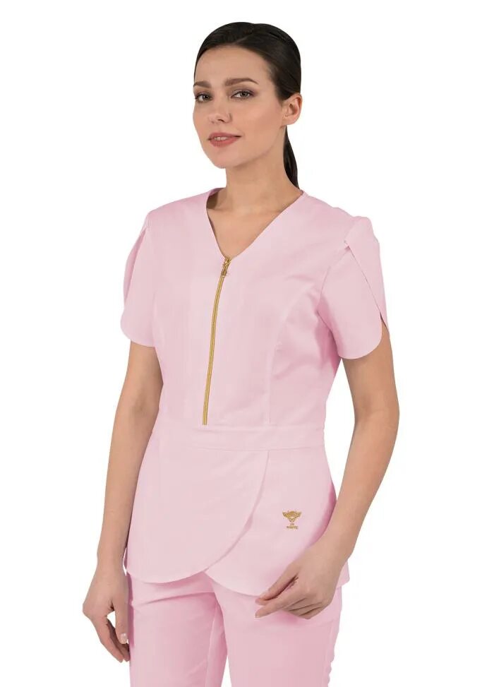 блуза медицинская арт л2223. 00. медицинская форма. блузка медицинская. медицинская рубашка женская.