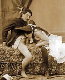 Naughty vintage nuns enjoying steamy sex.