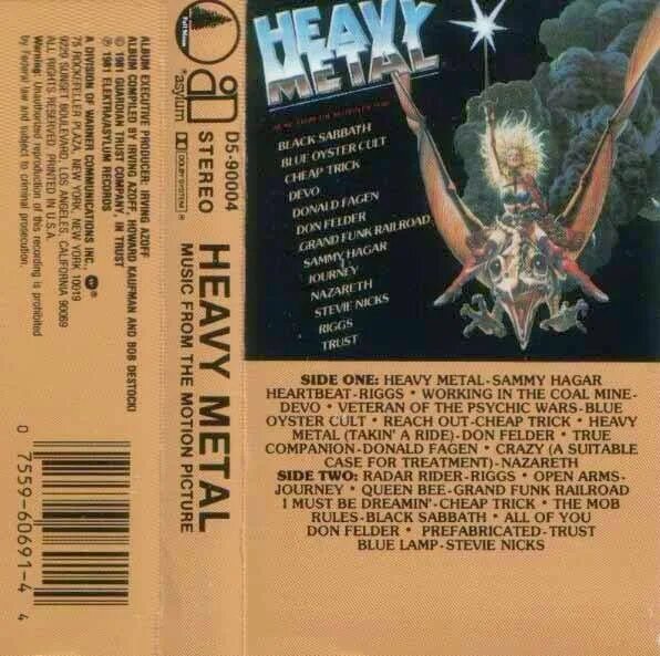 Heavy Metal OST. Heavy Metal Motion picture кассета. Кассета саундтрек. Heavy Metal Soundtrack Cassette. Metal lover перевод