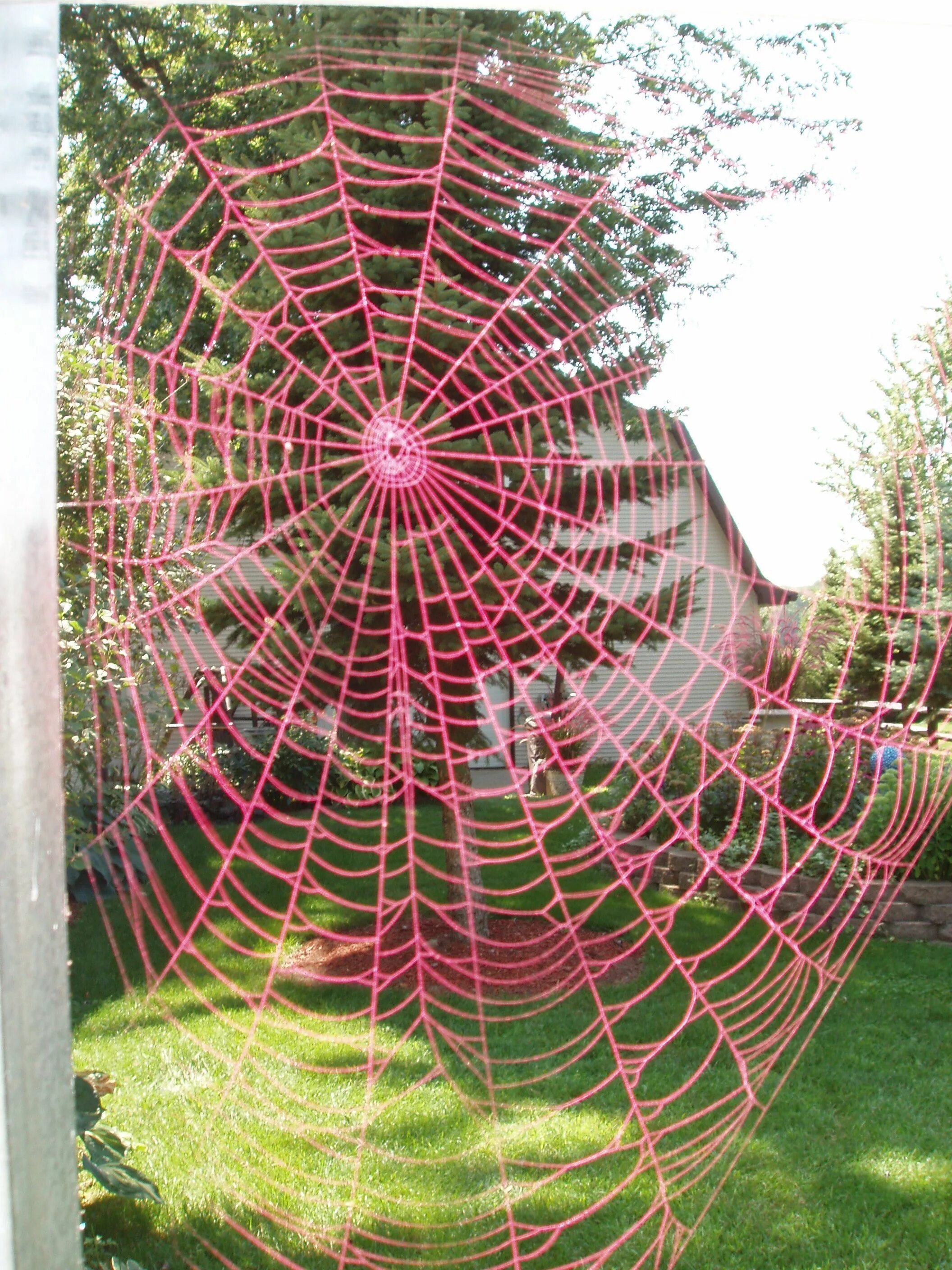 паук из природного материала. плетение паутины из веревки. украшения на хэллоуин паутина. декоративная паутина. паутина для хэллоуина.