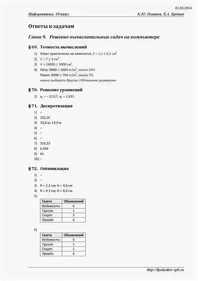 Решебник по информатике 7 класс тетрадь: ГДЗ Рабочая тетрадь по Информатике 7 кл