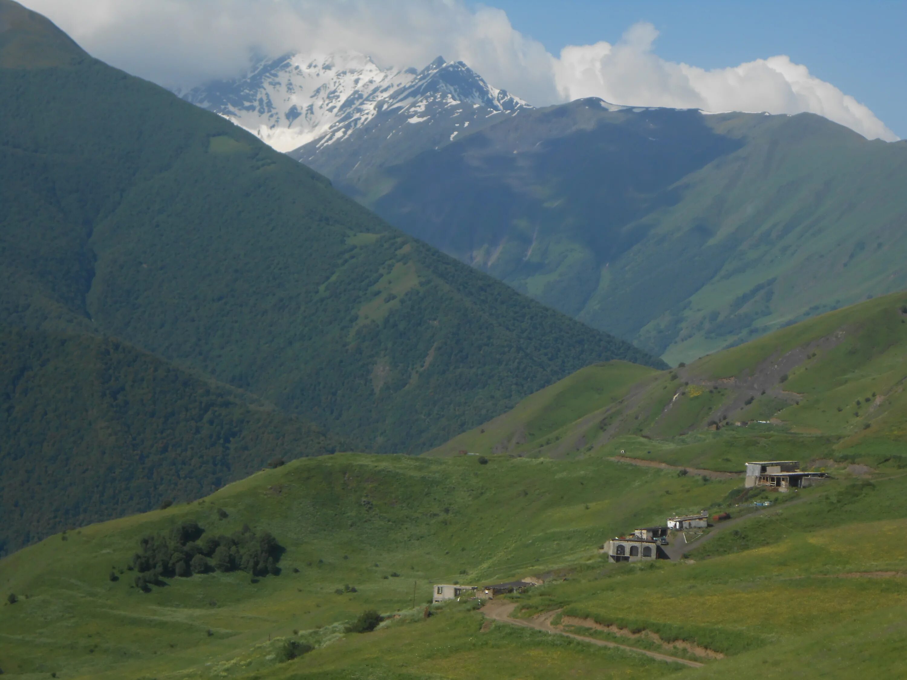 Горы Шарой. Шарой (село). Село Ушкалой. Шарой Чечня.