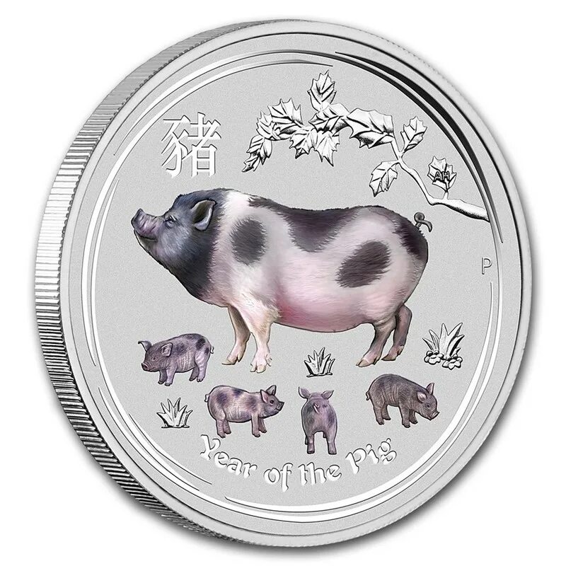 Монеты Лунар 1 Австралия серебро. Монета год свиньи 2019 серебро. Свинья серебряная монета Лунар. Монета год свиньи серебро эмаль 2019. Свинья монеты