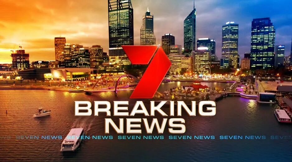 7 ньюс. Break News заставка. 7 News Australia. Перт 3. 7 News Australia Breaking News logo.