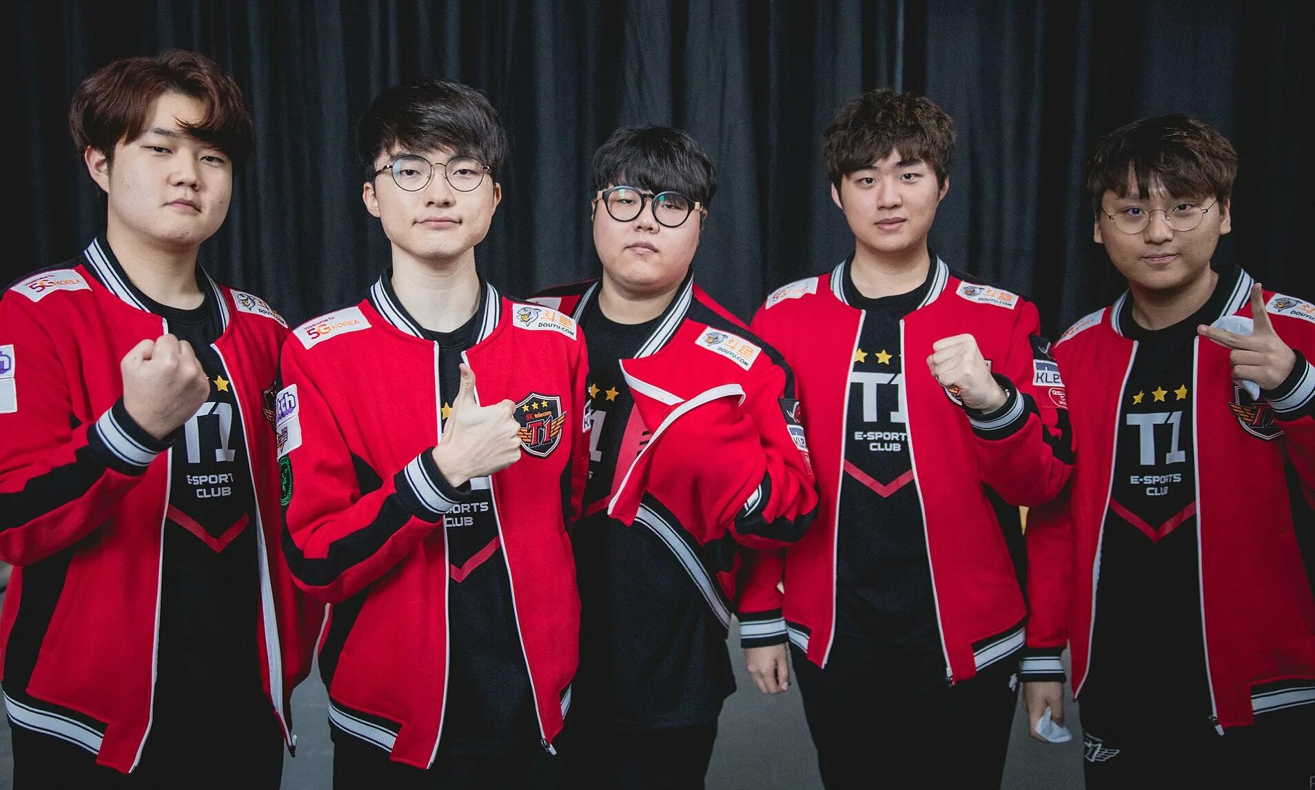 SKT t1 Team. 1lol1