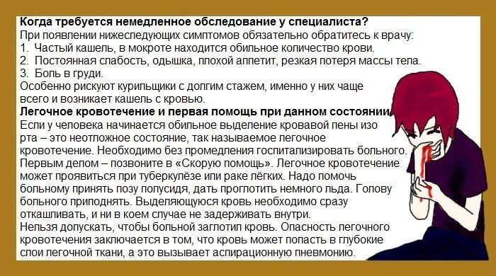 Откашливаю мокроту с кровью. Мокрота с кровью при кашле. К чему снится выплевывать кровь