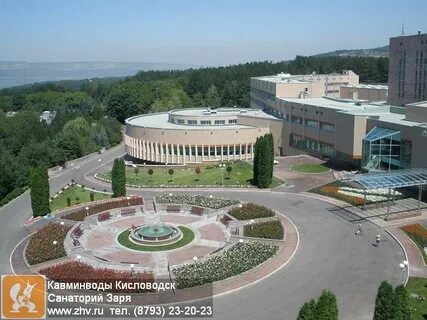 Санаторий заря на карте кисловодска
