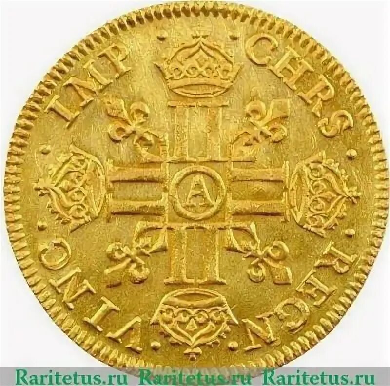 Француз 6 букв. Louis d'or 1640. Луидор монета Франции.
