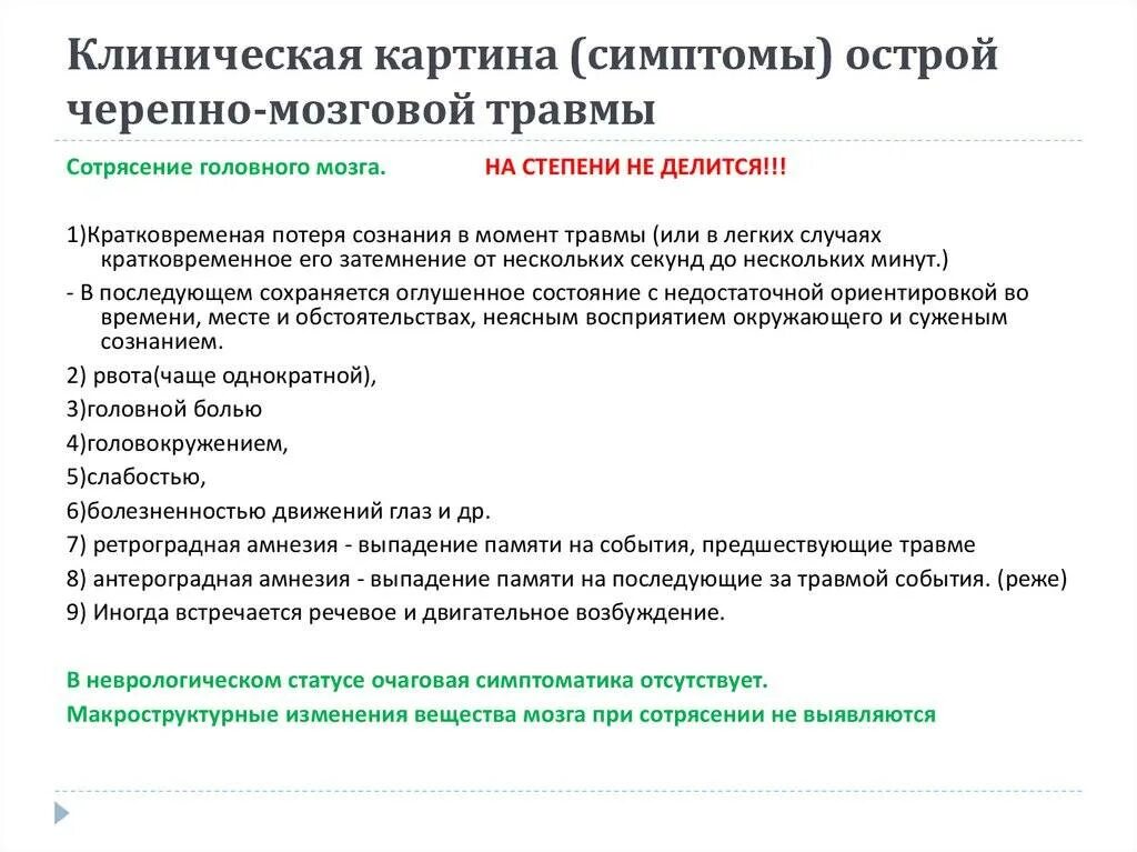 Карта вызова зчмт. ЗЧМТ сотрясение головного мозга неврологический статус. Клинические проявления черепно-мозговой травмы. Клинические симптомы ЧМТ. Клиническая классификация острой черепно-мозговой травмы.