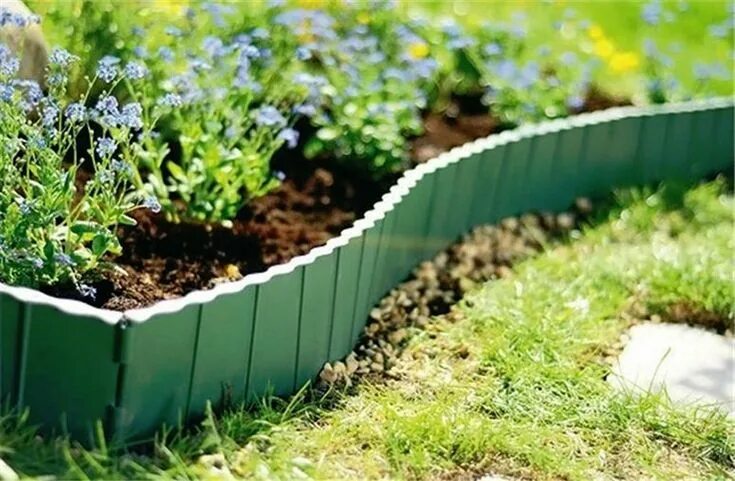 Flexible Decorative Garden Border Garden borders, Outdoor gardens, Garden