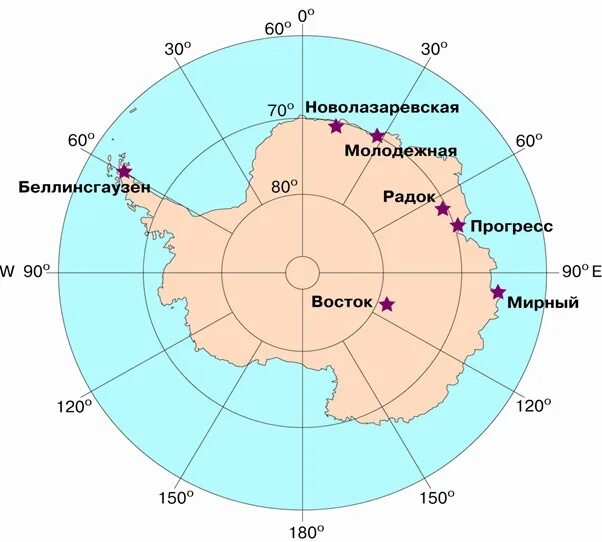 Название антарктических станций. Полярная станция Беллинсгаузен на карте Антарктиды. Станция Восток в Антарктиде на карте. Научная станция Восток в Антарктиде на карте. Научная станция Мирный в Антарктиде на карте.
