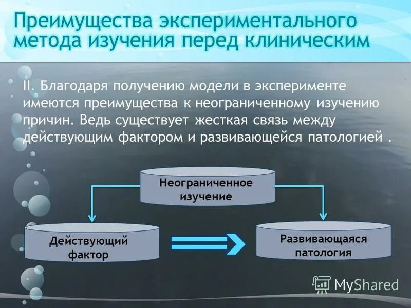 экспериментальная процедура исследования