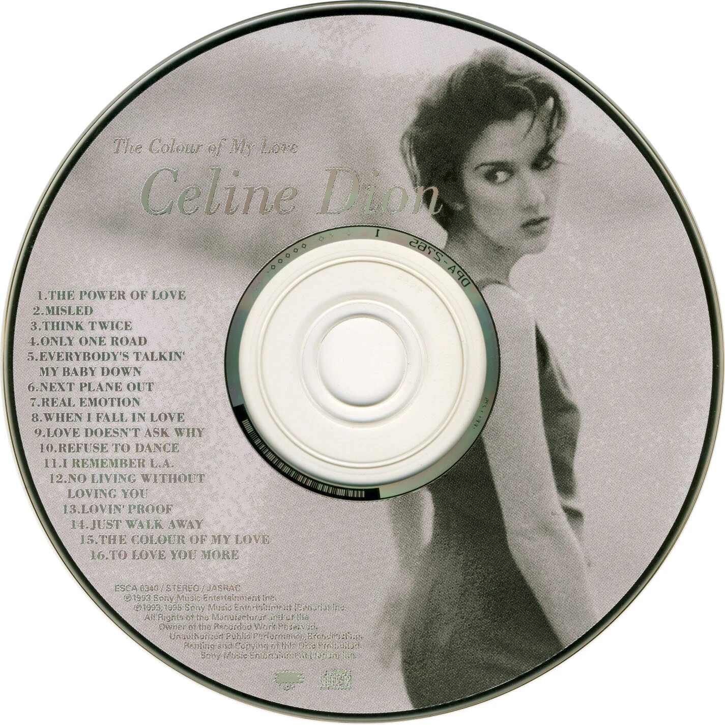 Селин дион away. Селин Дион 1993. Celine Dion CD. My Love Селин Дион. The Colour of my Love Селин Дион.