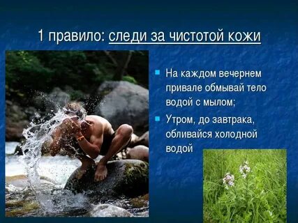 Следить за чистотой