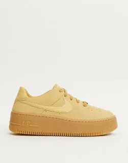 Air force 1 бежевые