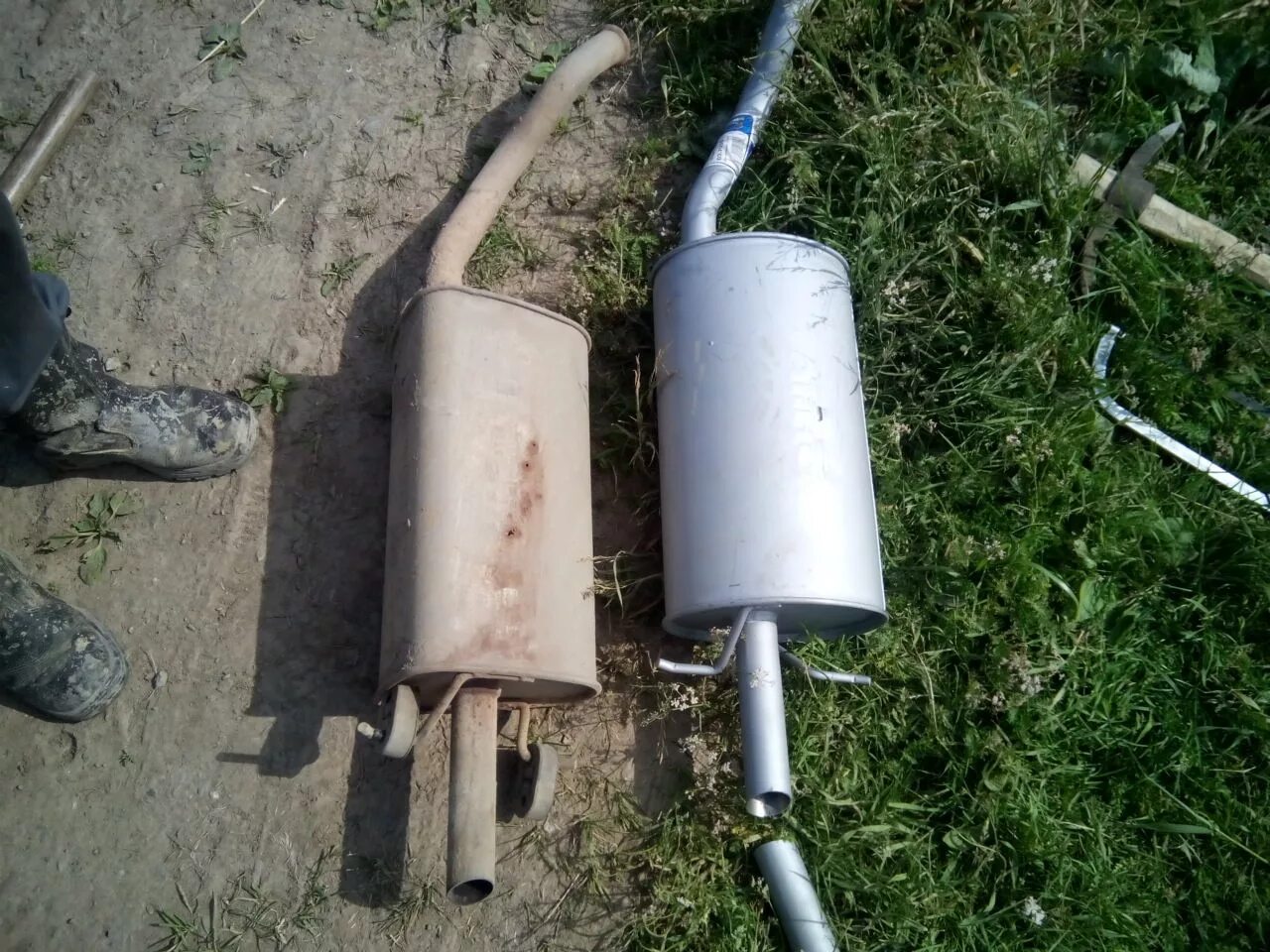 3. 3. 3. Выхлопная система славута карбюратор. Глушитель zaz chance 1.
